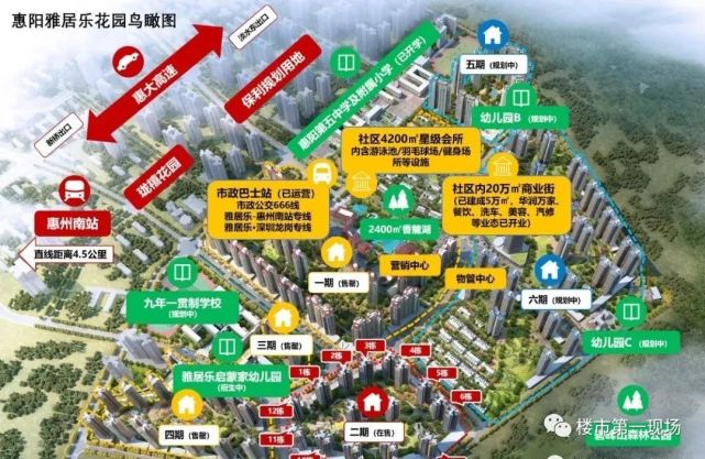 惠州南站惠阳雅居乐五期底价9折 购买成功后开返8个点超级优惠，2021年最大折扣错过不再有-真的房房产网
