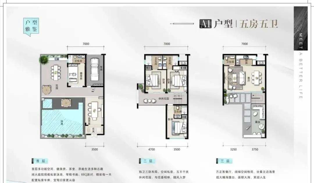 惠州九铭屿海2期—海边小院80平合院使用300平以上200多万 有天有地 还有年收益18万起-真的房房产网